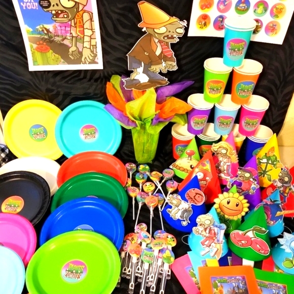 Plants Vz Zombies Birthday Party Package - Picture 2 of 4